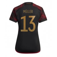 Deutschland Thomas Muller #13 Auswärtstrikot Frauen WM 2022 Kurzarm